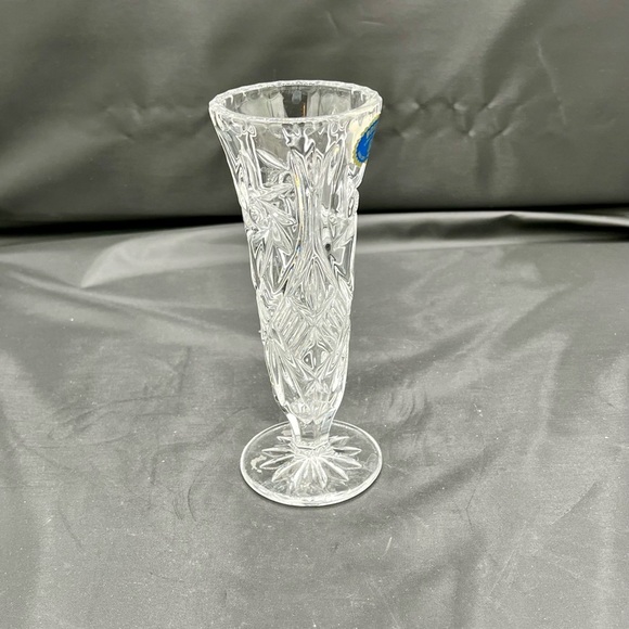 Vintage Bohemia Crystal Czech Republic Bud Vase - Picture 11 of 11